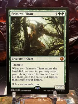 MTG | Primeval Titan [IMA] NF - Image 1