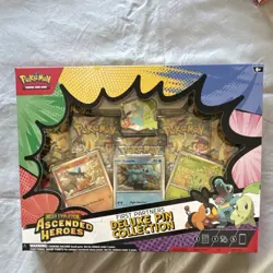 Pokemon Mega Evolution: Ascended Heroes First Partners Deluxe Pin Collection - Image 1