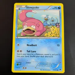 SLOWPOKE 19/122 POKEMON CARD (BREAKPOINT SET) - Image 2