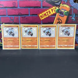 Pokemon TCG Rockruff Shiny Lot SV23/SV94 Lot Of 4 - Image 1