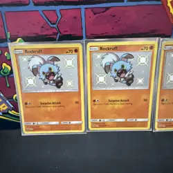 Pokemon TCG Rockruff Shiny Lot SV23/SV94 Lot Of 4 - Image 2