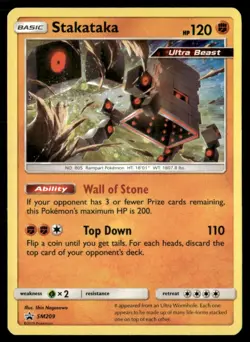 Stakataka - Promo Holo SM Promos SM209 LP Pokemon TCG - Image 1