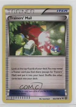 Trainers' Mail Pokemon XY Roaring Skies #92A - Image 1