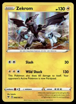 Zekrom - (Cosmos Holo) Promo 060/185 NM Pokemon TCG - Image 1