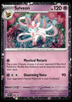 Sylveon - (Cosmos Holo) Promo SV: Scarlet & Violet 172 NM Pokemon TCG - Image 1