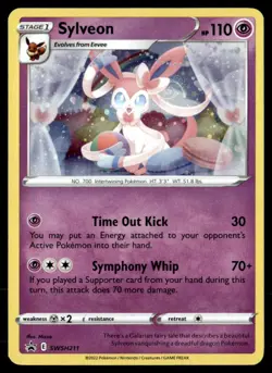 Sylveon - Promo Holo SWSH: Sword & Shield Promo Cards SWSH211 NM Pokemon TCG - Image 1