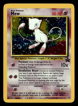 Mew (9) Promo Holo WoTC Promo 09/53 NM Pokemon TCG - Image 1
