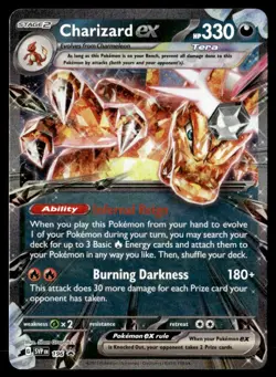 Charizard ex Promo SV: Scarlet & Violet Promo Cards 196 NM Pokemon TCG - Image 1