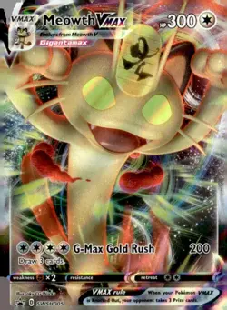 Meowth VMAX - Promo SWSH: Sword & Shield Promo Cards SWSH005 NM Pokemon TCG - Image 1