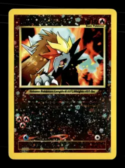 Entei Promo WoTC Promo 34/53 LP Pokemon TCG - Image 1