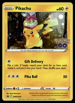 Pikachu - Promo Holo SWSH: Sword & Shield Promo Cards SWSH234 NM Pokemon TCG - Image 1