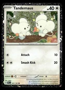Tandemaus (Cosmos Foil) Promo 167/193 NM Pokemon TCG - Image 1