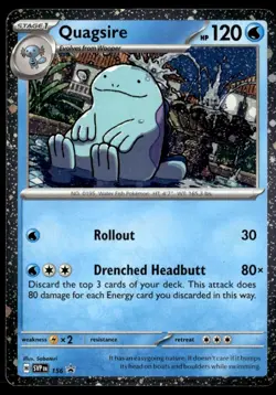 Quagsire - Promo Holo SV: Scarlet & Violet Promo Cards 156 NM Pokemon TCG - Image 1