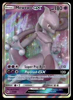 Mewtwo GX - 31/68 (Mewtwo Stamped) Promo Battle Academy 031/068 NM Pokemon TCG - Image 1