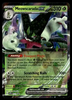 Meowscarada ex Promo SV: Scarlet & Violet Promo Cards 033 NM Pokemon TCG - Image 1