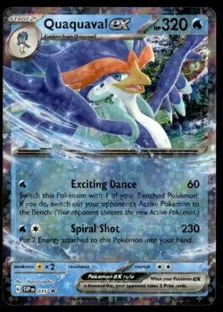 Quaquaval ex - Promo Holo SV: Scarlet & Violet Promo Cards 035 NM Pokemon TCG - Image 1
