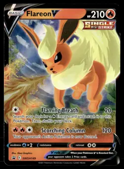Flareon V Promo SWSH: Sword & Shield Promo Cards SWSH149 NM Pokemon TCG - Image 1