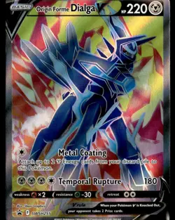 Origin Forme Dialga V SWSH: Sword & Shield Promo Cards SWSH255 NM Pokemon TCG - Image 1