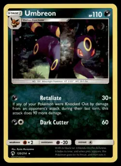 Umbreon - (Cosmos Holo) Promo Holo Blister Exclusives 120/214 NM Pokemon TCG - Image 1
