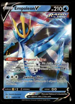 Empoleon V Promo SWSH: Sword & Shield Promo Cards SWSH108 NM Pokemon TCG - Image 1