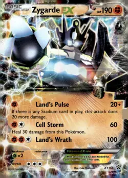 Zygarde EX (Shiny) Promo XY Promos XY151 Near Mint Pokemon TCG - Image 1