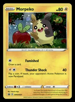 Morpeko - Promo Holo SWSH: Sword & Shield Promo Cards SWSH031 NM Pokemon TCG - Image 1