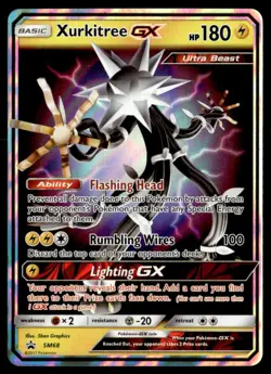 Xurkitree GX - Promo Holo SM Promos SM68 NM Pokemon TCG - Image 1