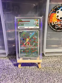 Pokemon TCG Shuckle 136/132 Mega Evolution Illustration Rare ACE 10 GEM MINT - Image 1