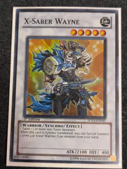 X-Saber Wayne - 5DS3-EN042 - Super Rare - 1st Edition - LP - Image 1