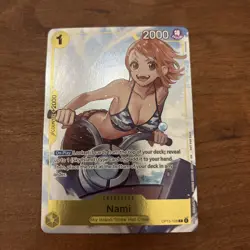 OP15-108 Nami Dash Pack English Adventure On Kamis Island One Piece TCG English - Image 1