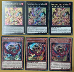Yugioh! Fire King Core SECRET 25LP-EN004 LIMITED PACK WORLD CHAMPIONSHIP 2025 - Image 1