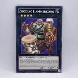 1x (LP) Zoodiac Hammerkong - MACR-EN047 - Common - 1st Edition YuGiOh - Image 1