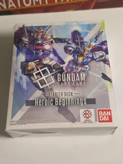 Gundam Card Game: Starter Deck - Heroic Beginnings - Brand New, Factory Sealed - Image 1