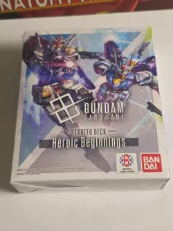 Gundam Card Game: Starter Deck - Heroic Beginnings - Brand New, Factory Sealed - Image 3