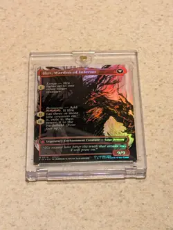 Clive, Ifrit's Dominant Borderless Foil MTG Final Fantasy * Gorgeous Card! - Image 2