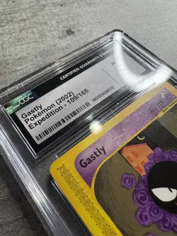Pokemon Card Gastly CGC 9 Mint, e-Reader Expedition 109/165, 2002 (1) - Image 5