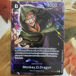 Monkey D Dragon OP12-094 Alt Art One Piece Card Game TCG mint - Image 1