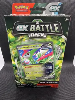 Pokemon ex Battle Deck Iron Leaves ex Trading Card Game - Image 1