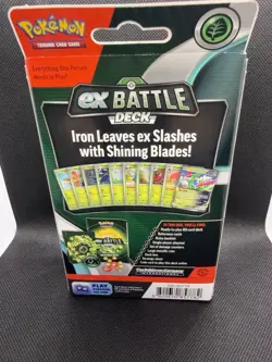 Pokemon ex Battle Deck Iron Leaves ex Trading Card Game - Image 2