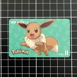 LIMITED EDITION Eevee Eeveelutions EB Games Card Level 2 - Image 2