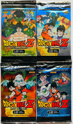 Dragon Ball Z Movie Collection 4 Factory Sealed Card Pack Lot Panini 2015 DBZ - Image 1