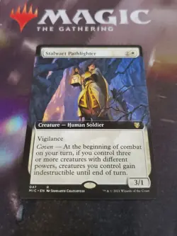 Mtg. 2x Stalwart Pathlighter. Extended Art. Innistrad: Midnight Hunt. Nm - Image 1