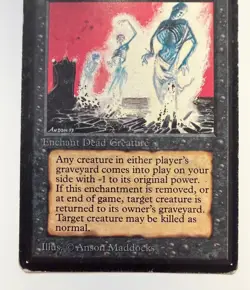 Animate Dead Beta MTG Magic The Gathering - Image 3