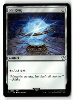 Sol Ring (0358) U Regular Commander: FINAL FANTASY 358 LP MTG - Image 1