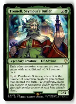 Tromell, Seymour's Butler R Regular Commander: FINAL FANTASY 73 LP MTG - Image 1