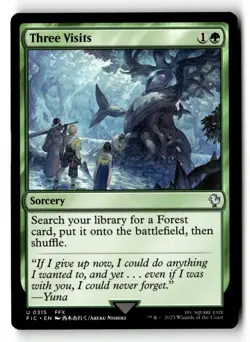 Three Visits U Commander: FINAL FANTASY 315 LP MTG - Image 1