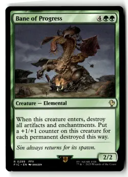 Bane of Progress R Commander: FINAL FANTASY 299 LP MTG - Image 1