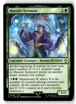 Maester Seymour R Regular Commander: FINAL FANTASY 68 LP MTG - Image 1