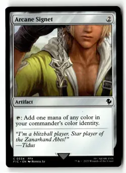 Arcane Signet (0334) C Regular Commander: FINAL FANTASY 334 LP MTG - Image 1