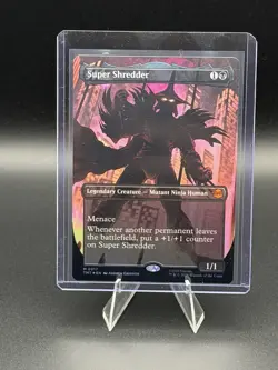 Super Shredder (Borderless) Teenage Mutant Ninja Turtles Foil - Image 1